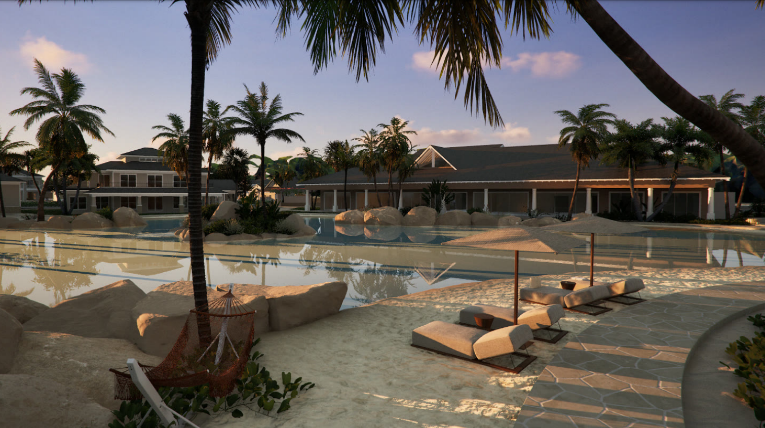 Private beach club